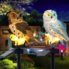 Eco - Friendly Owl Garden Lamps - BRILLANTREE