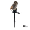 Eco - Friendly Owl Garden Lamps - BRILLANTREE