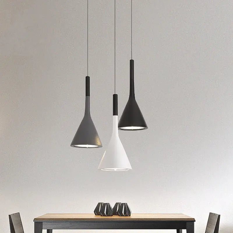 Funnel Pendant Lights - BRILLANTREE