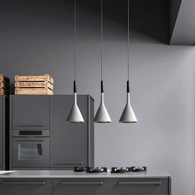 Funnel Pendant Lights - BRILLANTREE