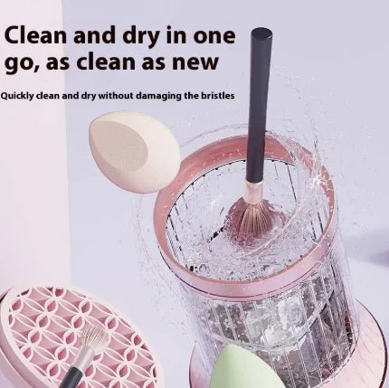 Rechargeable Electric Makeup Brush Cleaner - BRILLANTREE