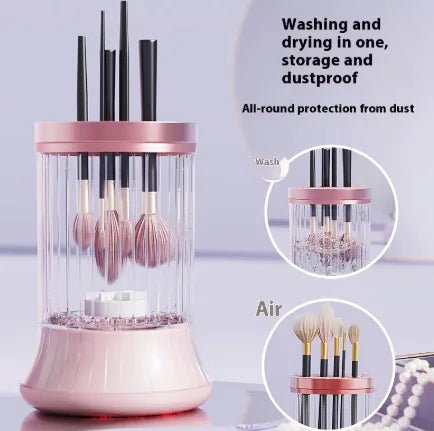 Rechargeable Electric Makeup Brush Cleaner - BRILLANTREE